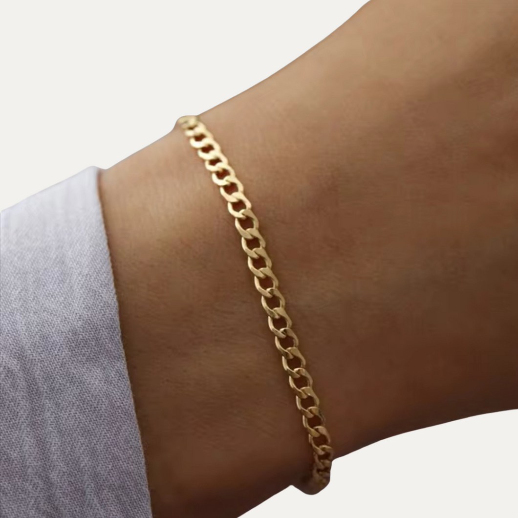 Gold-filled Curby bracelet