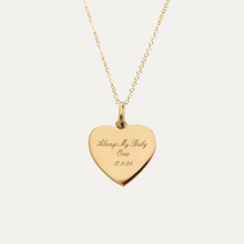 Load image into Gallery viewer, Paw print Heart Necklace
