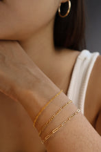 Load image into Gallery viewer, The Figaro Bracelet - Gold filled
