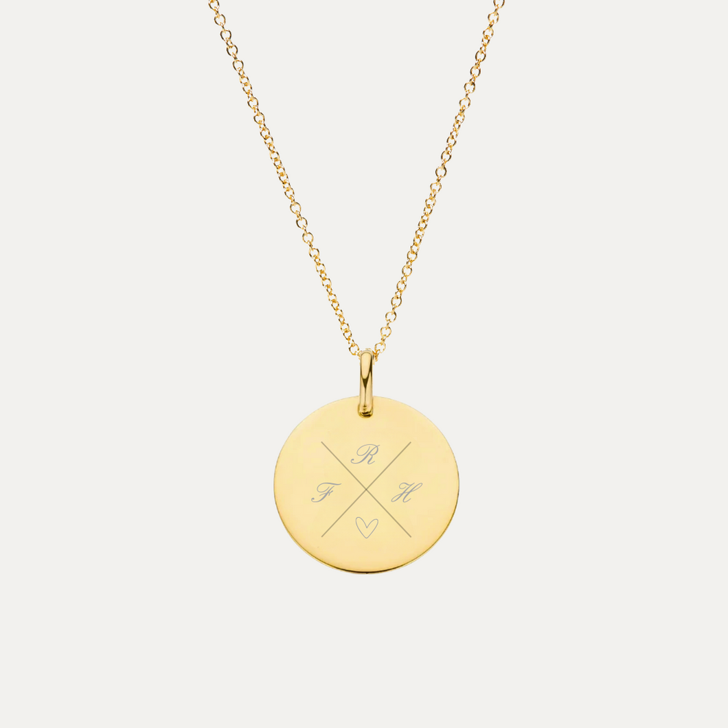 The Cross My Heart Necklace