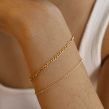 Load image into Gallery viewer, The Figaro Bracelet - Gold filled
