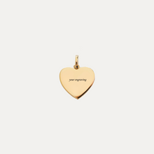 Load image into Gallery viewer, The Heart Engravable Pendant [10mm]
