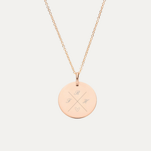 Load image into Gallery viewer, The Cross My Heart Necklace
