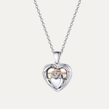 Load image into Gallery viewer, Claddagh Heart Locket [Engravable]
