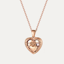 Load image into Gallery viewer, Claddagh Heart Locket [Engravable]
