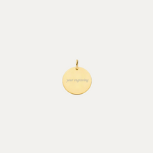 Load image into Gallery viewer, Engravable 10mm Pendant
