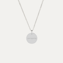 Load image into Gallery viewer, The Round Engravable Necklace [10mm]
