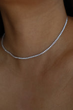 Load image into Gallery viewer, Full Moissanite Tennis Necklace [2mm]
