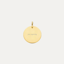 Load image into Gallery viewer, The Round Engravable Pendant [15mm]
