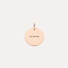 Load image into Gallery viewer, The Round Engravable Pendant [15mm]
