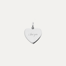 Load image into Gallery viewer, The Heart Handwriting Engraved Pendant
