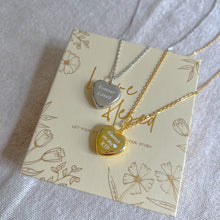 Load image into Gallery viewer, Engravable Birth Flower Locket
