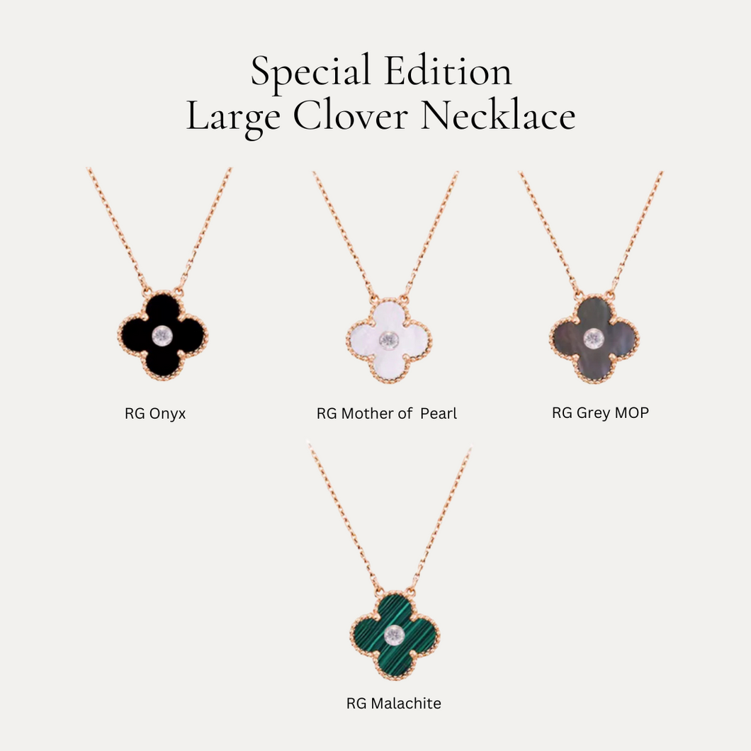 Large Special Edition Clover necklace [Preorder]