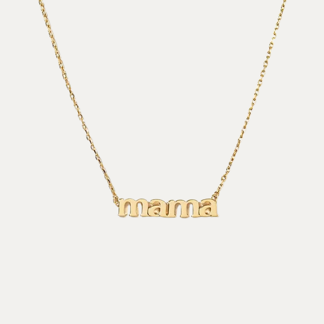 Mama 18K Gold plated Necklace