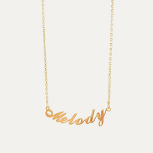 Load image into Gallery viewer, Curved Name Necklace
