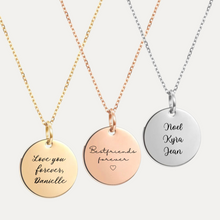 Load image into Gallery viewer, Nora message necklace
