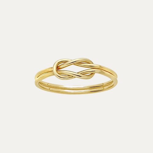 Double Knot Promise Ring